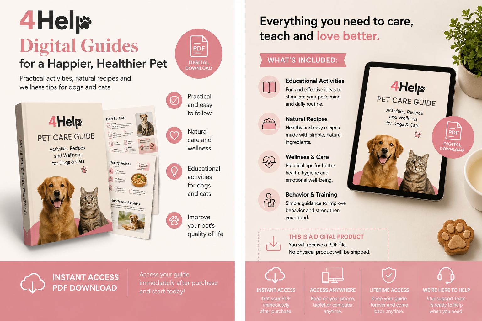 Premium Pet Guide Cover